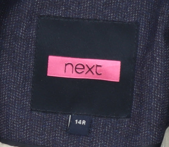 Next Women's Blue Blazer Jacket Size 14 Regular