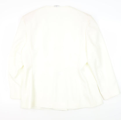 Eastex Women's Ivory Suit Jacket Size 16