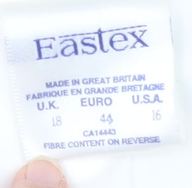 Eastex Women's Ivory Suit Jacket Size 16