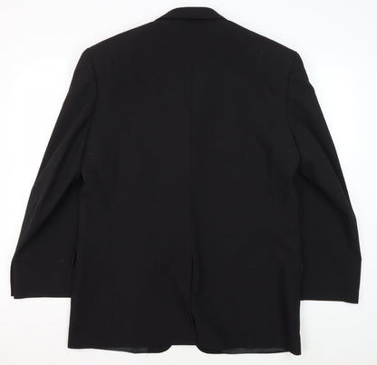 Mens UK Size 40 NEXT Regular Black Suit Jacket
