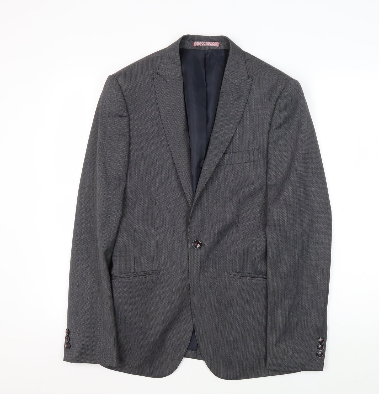 Mens UK Size 36 Marks and Spencer Regular Grey Suit Jacket