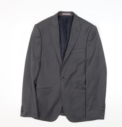 Mens UK Size 36 Marks and Spencer Regular Grey Suit Jacket