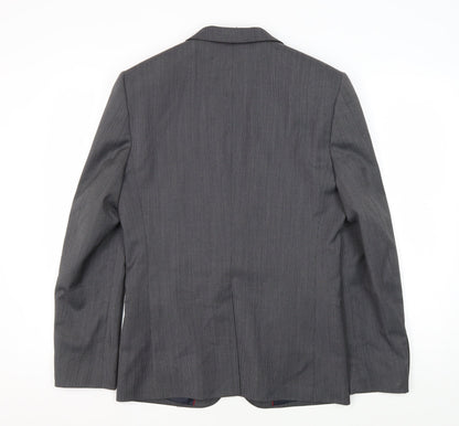 Mens UK Size 36 Marks and Spencer Regular Grey Suit Jacket