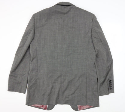 Mens UK Size 42 Marks and Spencer Regular Grey Suit Jacket