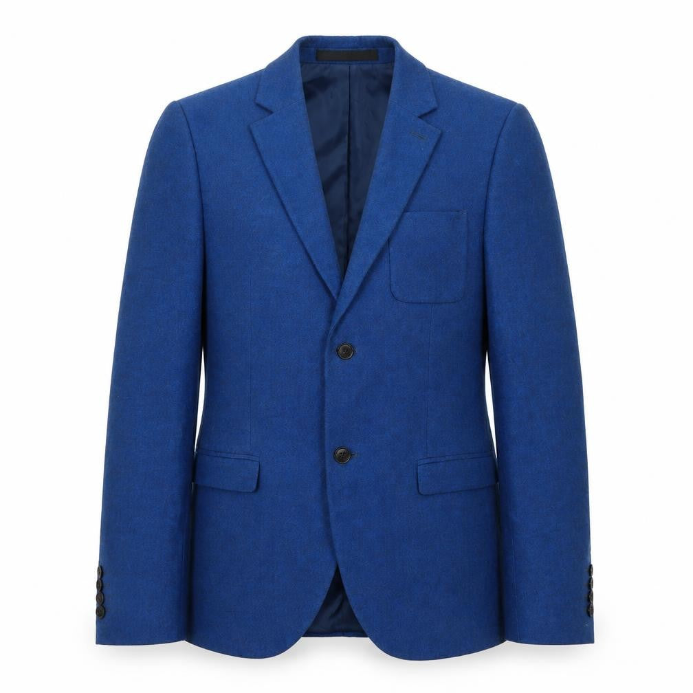 Mens UK Size 40 Topman Regular Blue Suit Jacket
