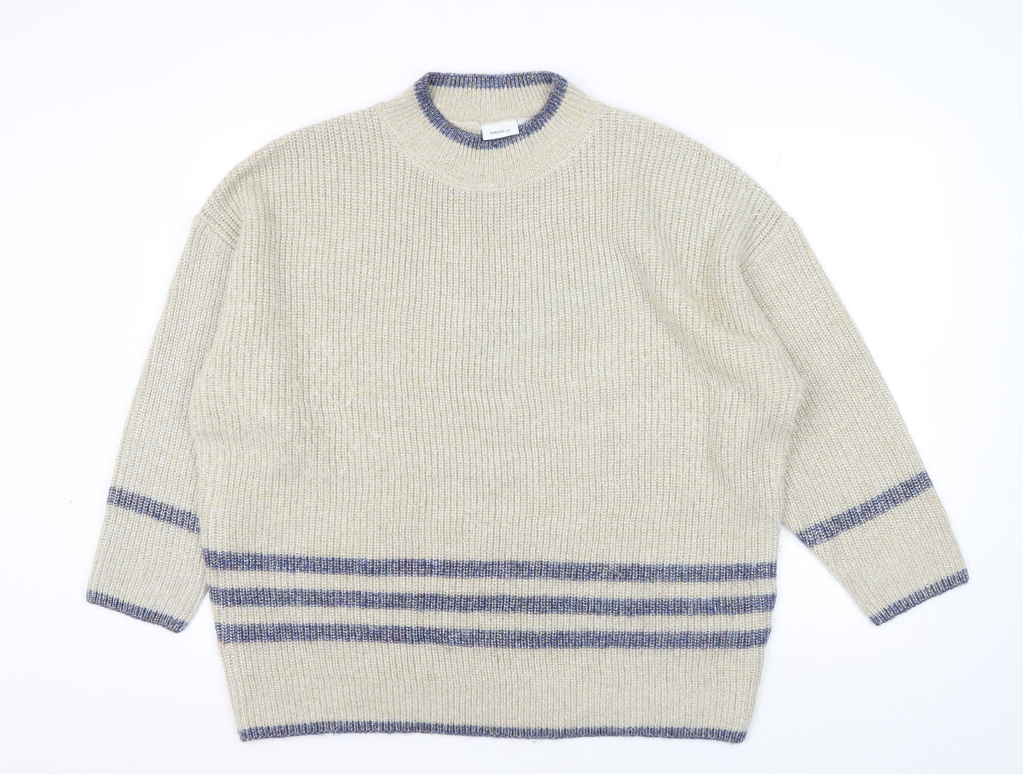 Womens UK Size 20 NEXT Beige Pullover Jumper