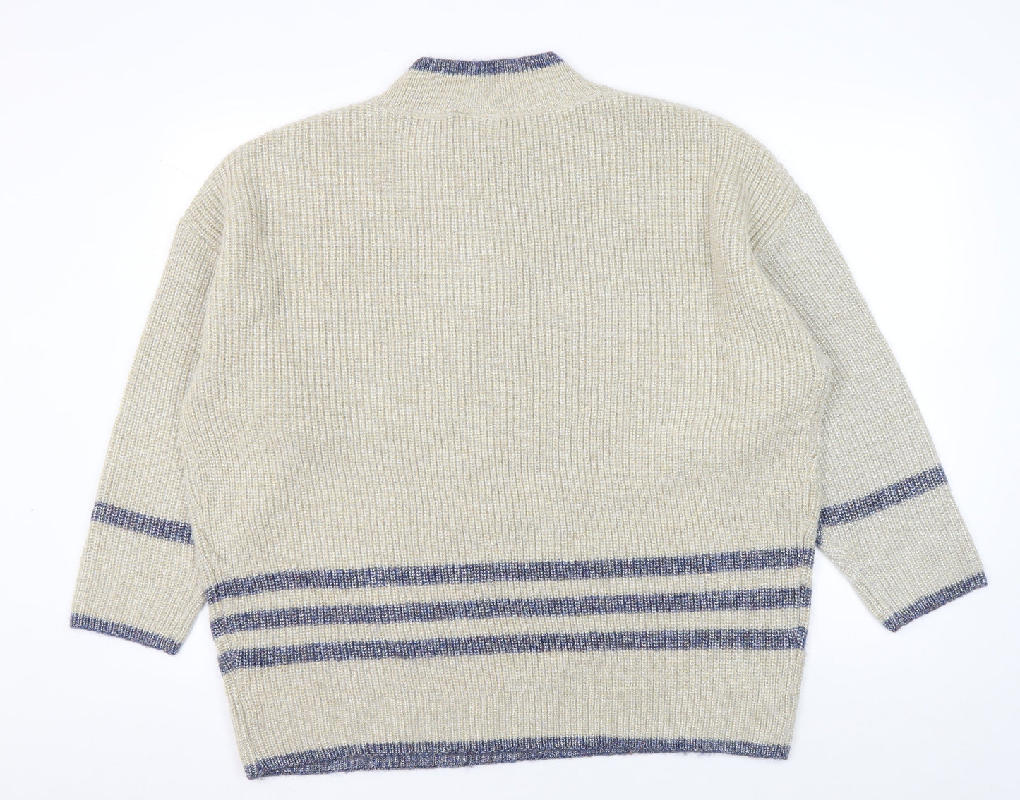 Womens UK Size 20 NEXT Beige Pullover Jumper