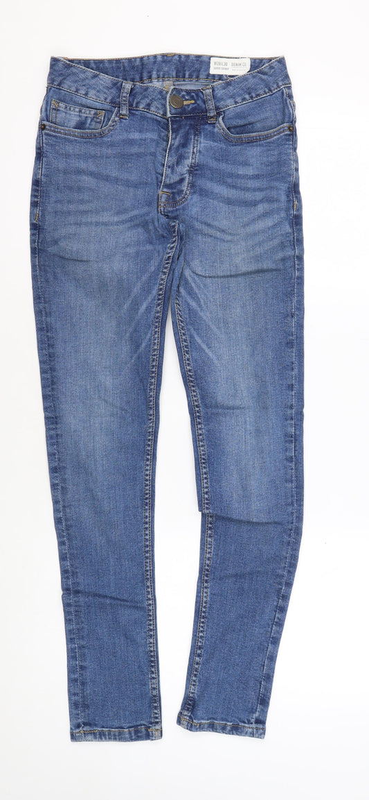 Denim Co. Women's Blue Skinny Jeans W28/L30