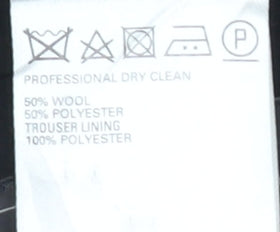 Marks and Spencer Men's Grey Regular Fit Trousers