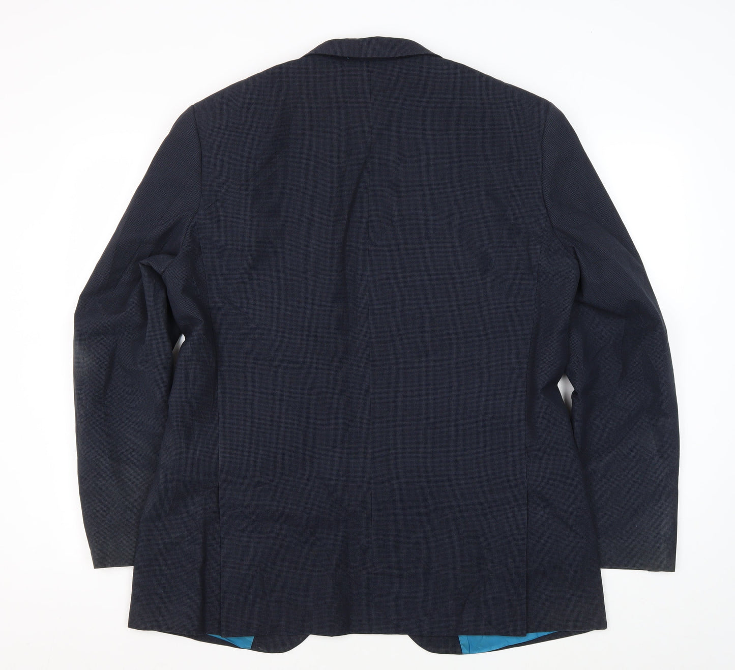 Mens UK Size 42 Greenwoods Regular Blue Suit Jacket
