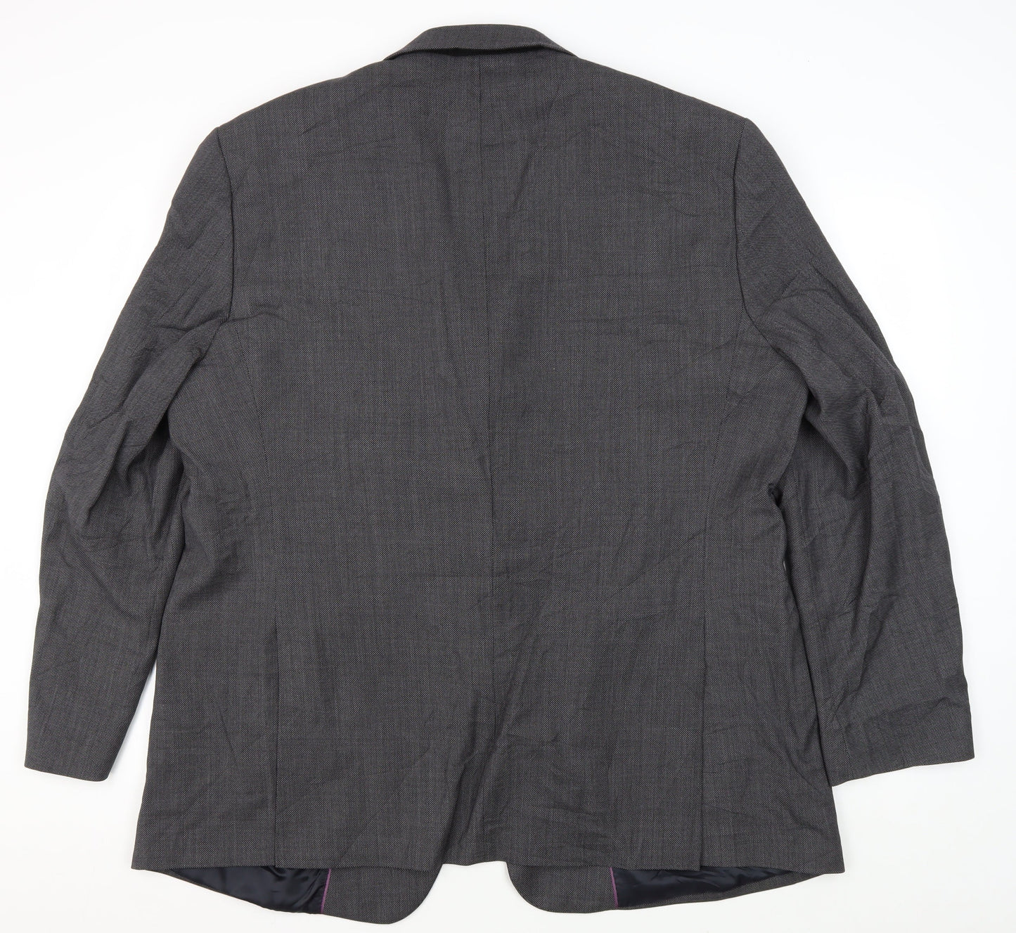 Mens UK Size 50 Brook Taverner Regular Grey Suit Jacket