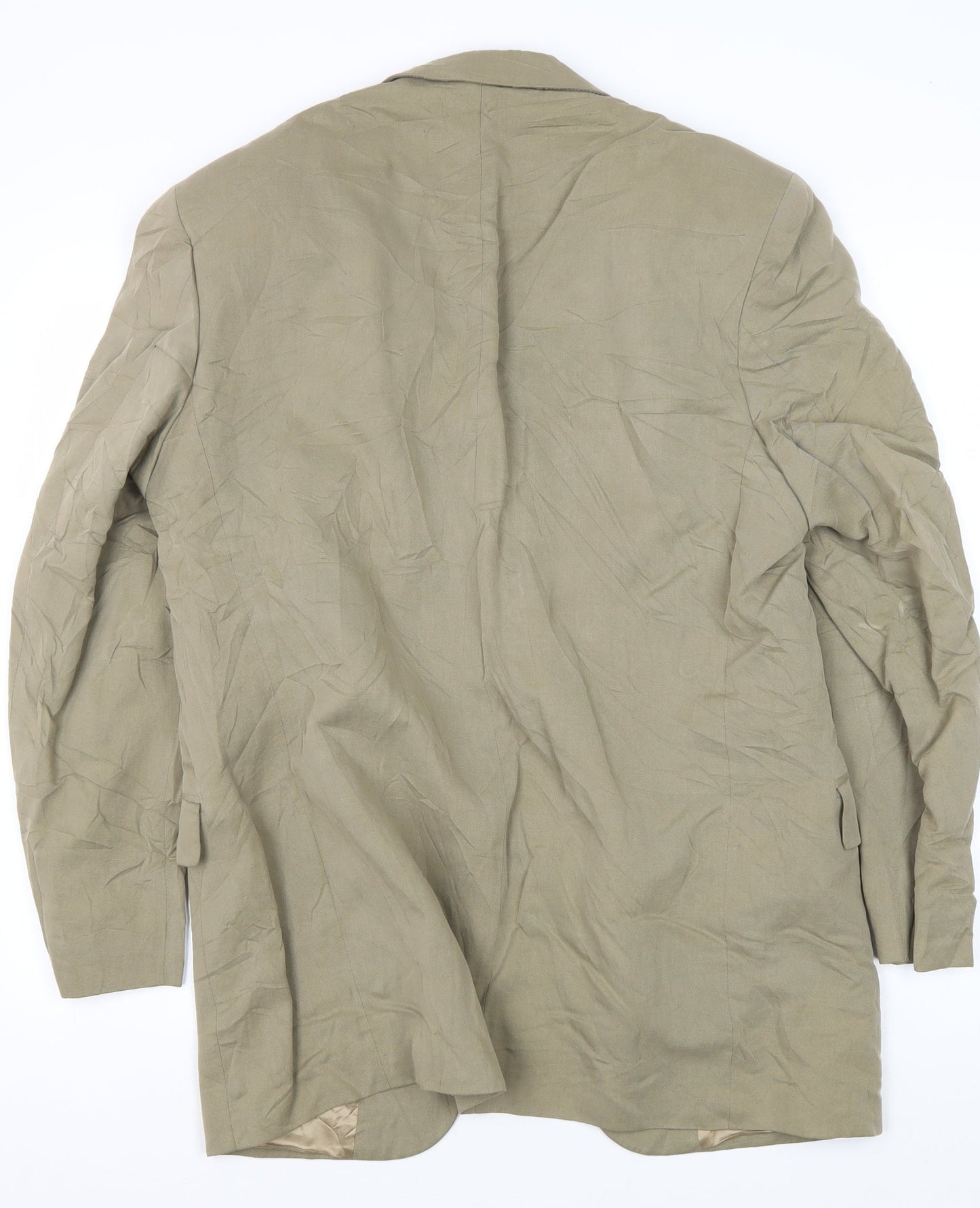 Mens UK Size 40 Marks and Spencer Regular Beige Suit Jacket
