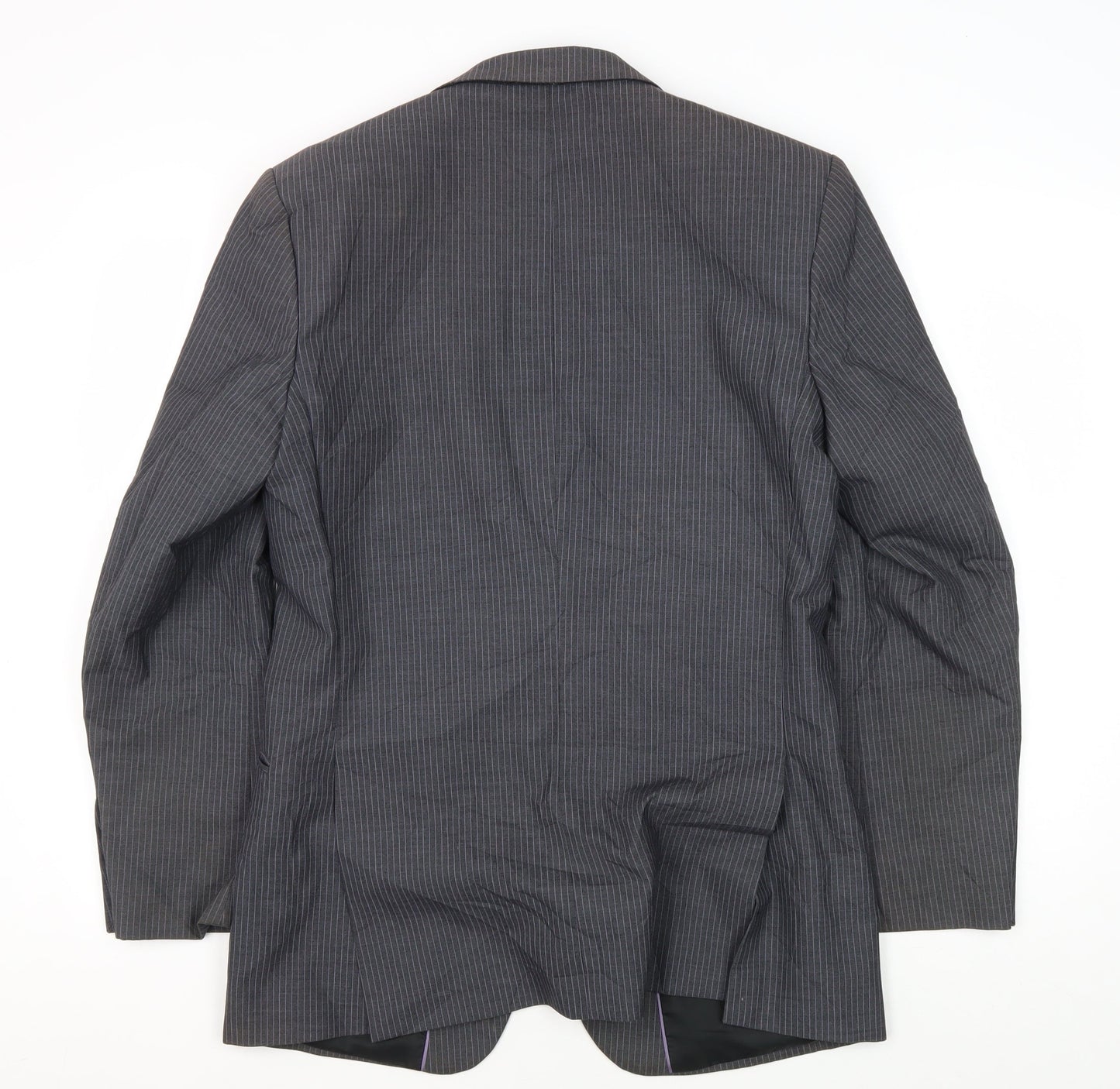 Mens UK Size 36 Burton Regular Grey Suit Jacket
