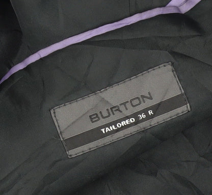 Mens UK Size 36 Burton Regular Grey Suit Jacket
