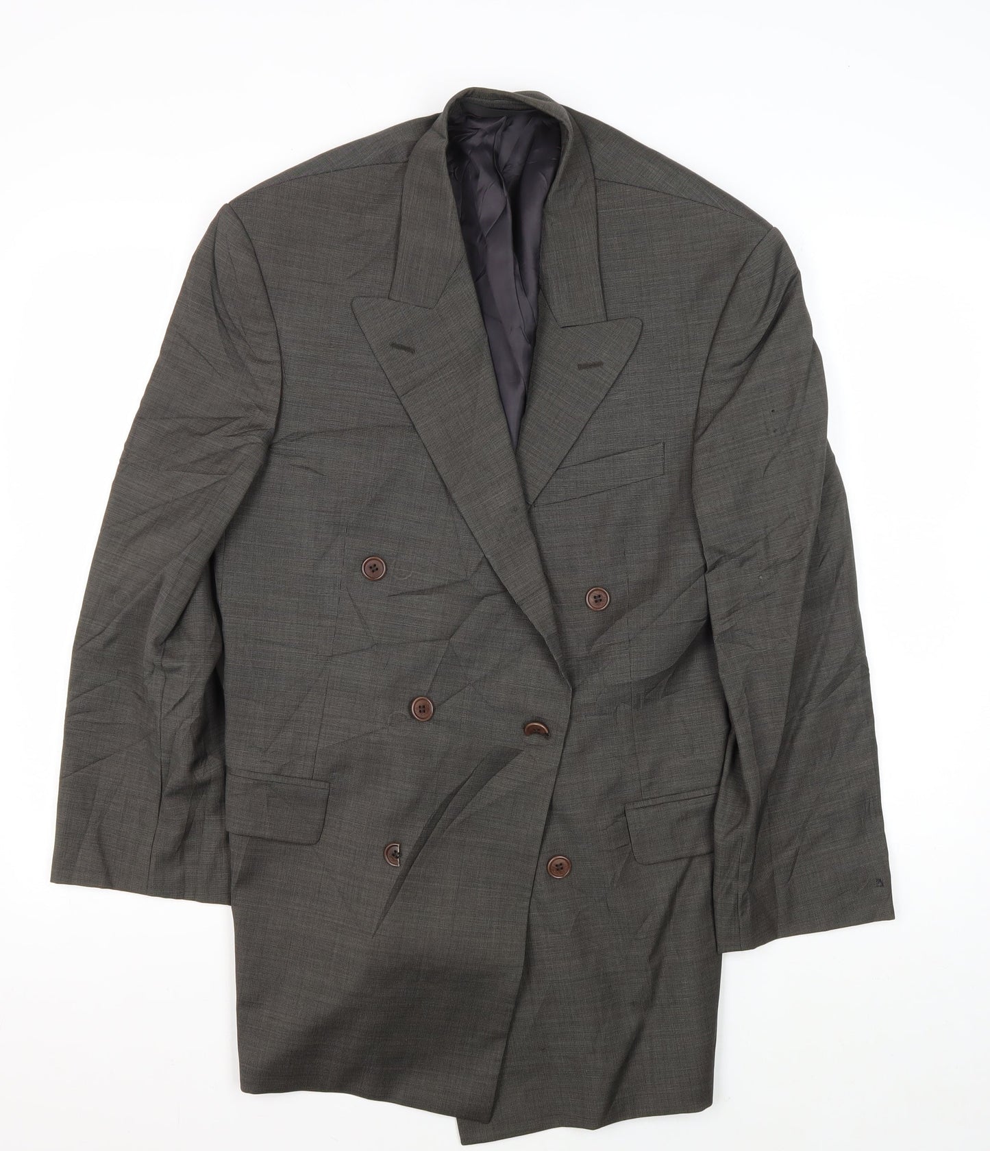 Mens UK Size 40 Marks and Spencer Regular Grey Suit Jacket