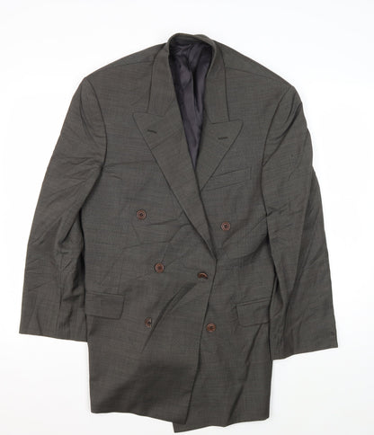 Mens UK Size 40 Marks and Spencer Regular Grey Suit Jacket