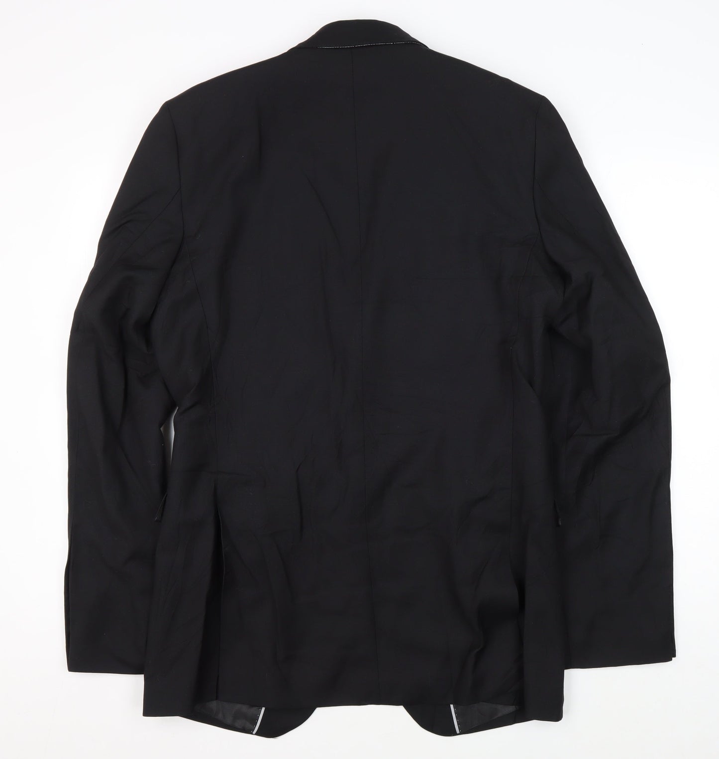 Mens UK Size 40 Marks and Spencer Regular Black Suit Jacket
