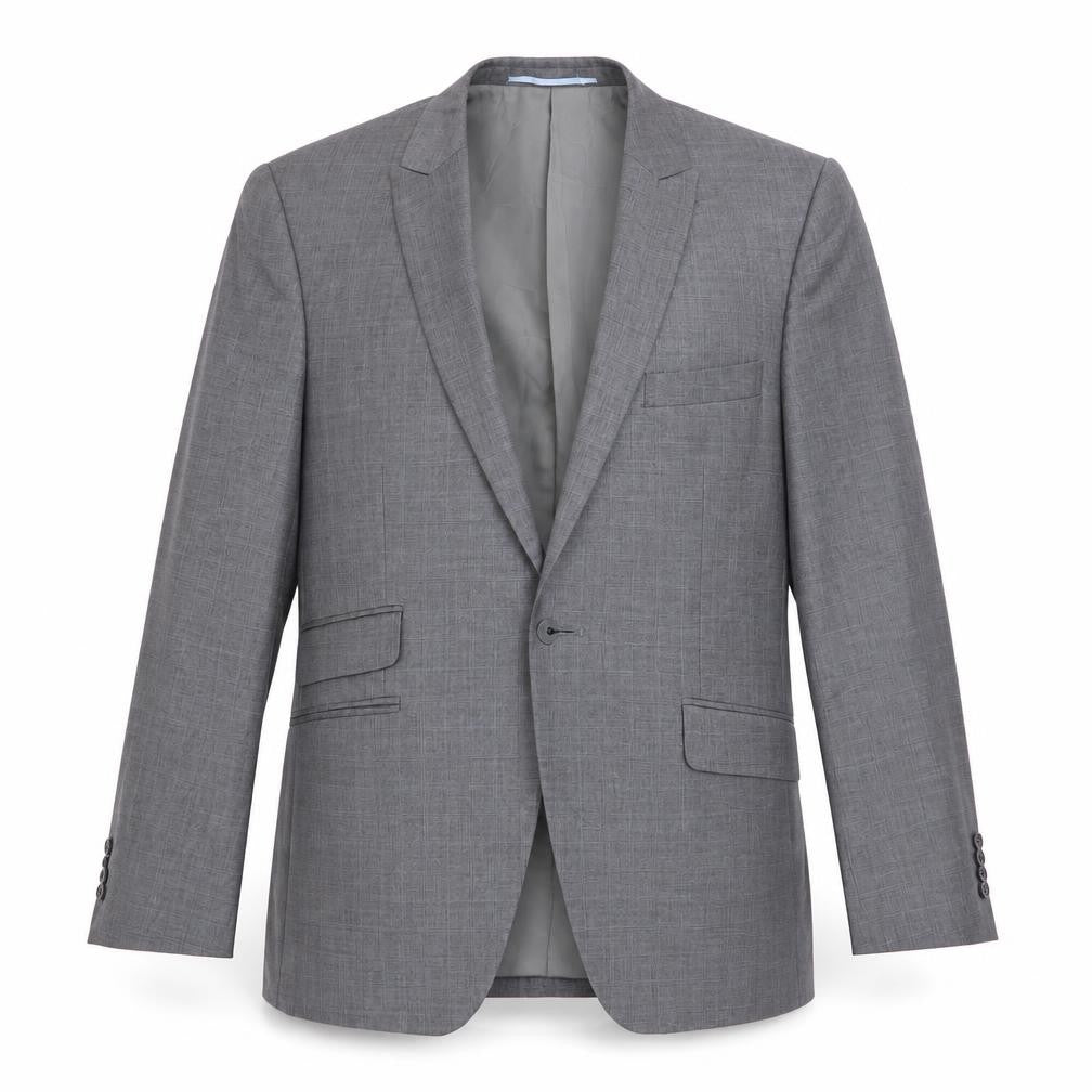 Mens UK Size 36 Burton Regular Grey Suit Jacket