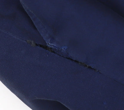 Mens UK Size 32R Burton Menswear London Skinny Fit  Blue Trousers