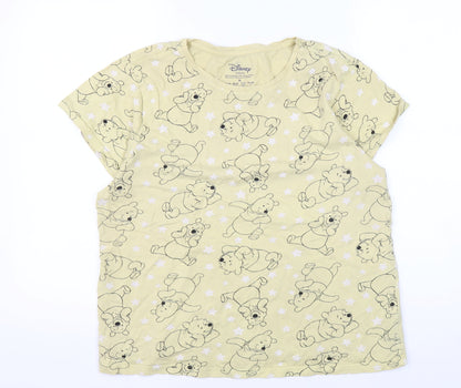 Disney Women's Beige Winnie the Pooh Nightshirt Size 12-14