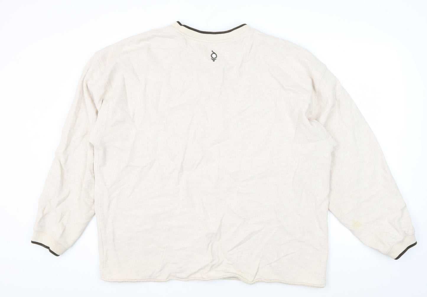 E. Magrath Men's Beige XL Pullover Sweatshirt