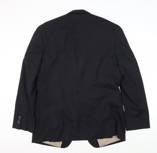 Mens UK Size 42 NEXT Regular Black Suit Jacket