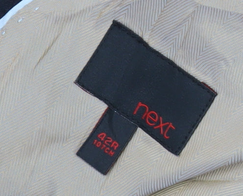 Mens UK Size 42 NEXT Regular Black Suit Jacket