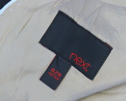 Mens UK Size 42 NEXT Regular Black Suit Jacket