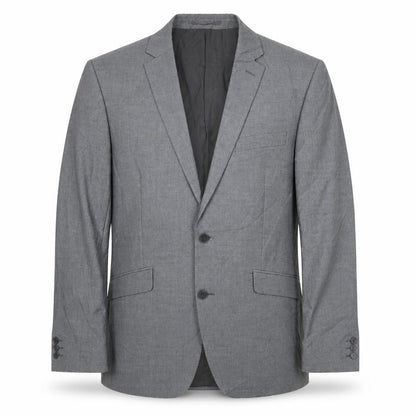 Mens UK Size 40 Occasions Regular Grey Suit Jacket