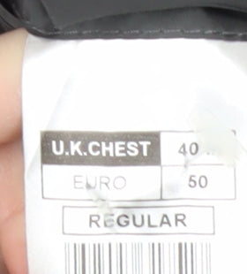Mens UK Size 40 Occasions Regular Grey Suit Jacket