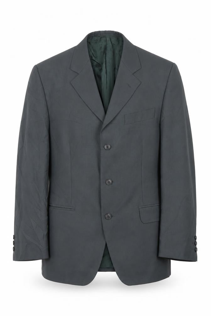 Mens UK Size 40 Marks and Spencer Regular Green Suit Jacket