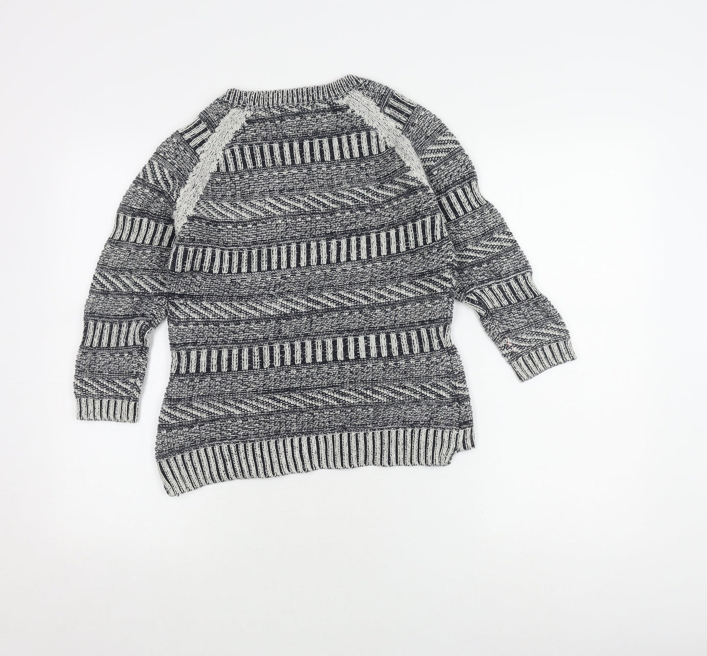 Kew Boys Grey Pullover Knit Jumper, Size S, Casual Autumn Wear