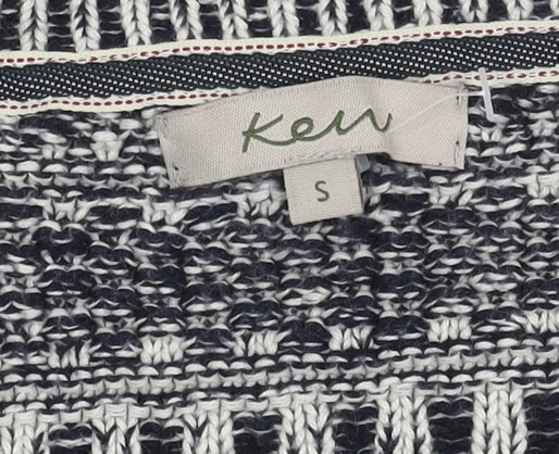 Kew Boys Grey Pullover Knit Jumper, Size S, Casual Autumn Wear