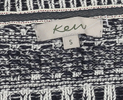 Kew Boys Grey Pullover Knit Jumper, Size S, Casual Autumn Wear