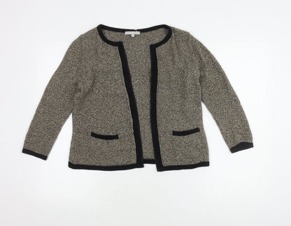 Per Una Women's Gold Cardigan Size 12