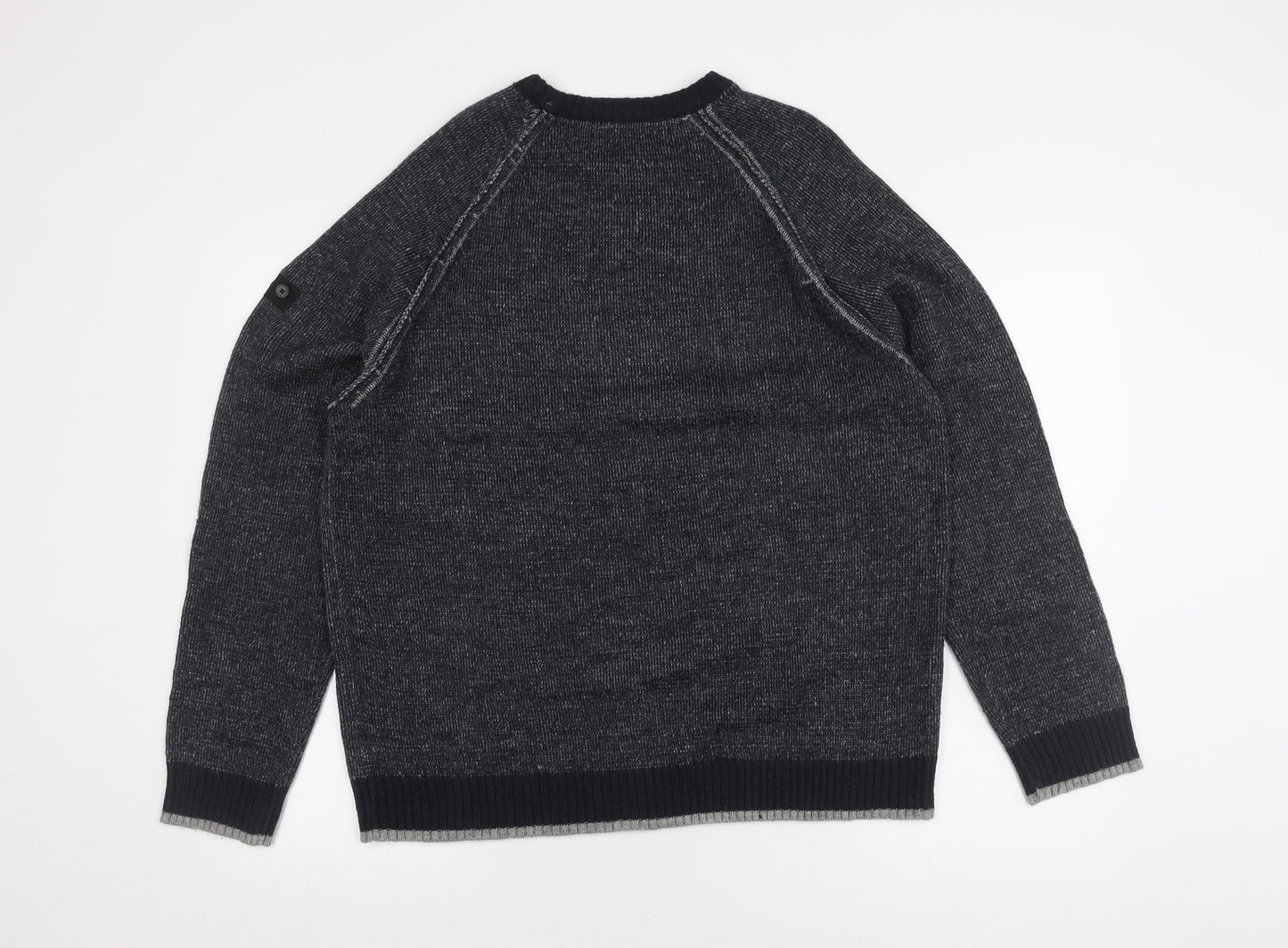 Dissident Men's Black XL Pullover Jumper