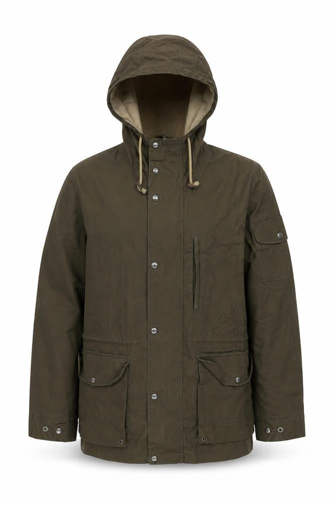 Unisex Adults UK Size M H&M Green Parka Coat