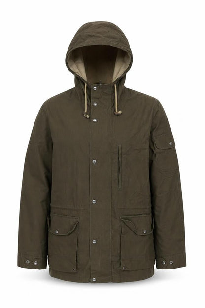 Unisex Adults UK Size M H&M Green Parka Coat