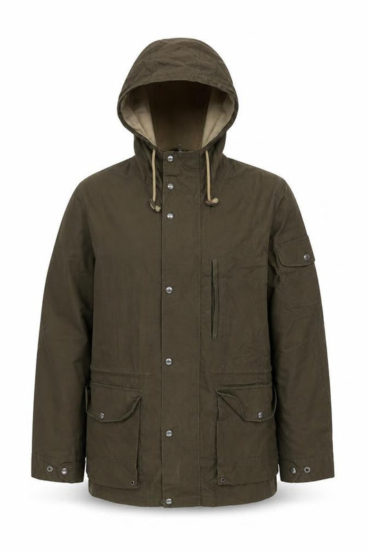Unisex Adults UK Size M H&M Green Parka Coat