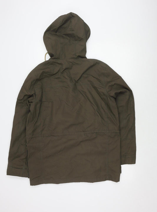 H&M Unisex Green Parka Jacket M Casual Outdoor