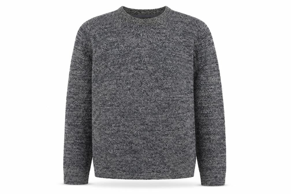 Mens UK Size M Brave Soul Grey Pullover Jumper