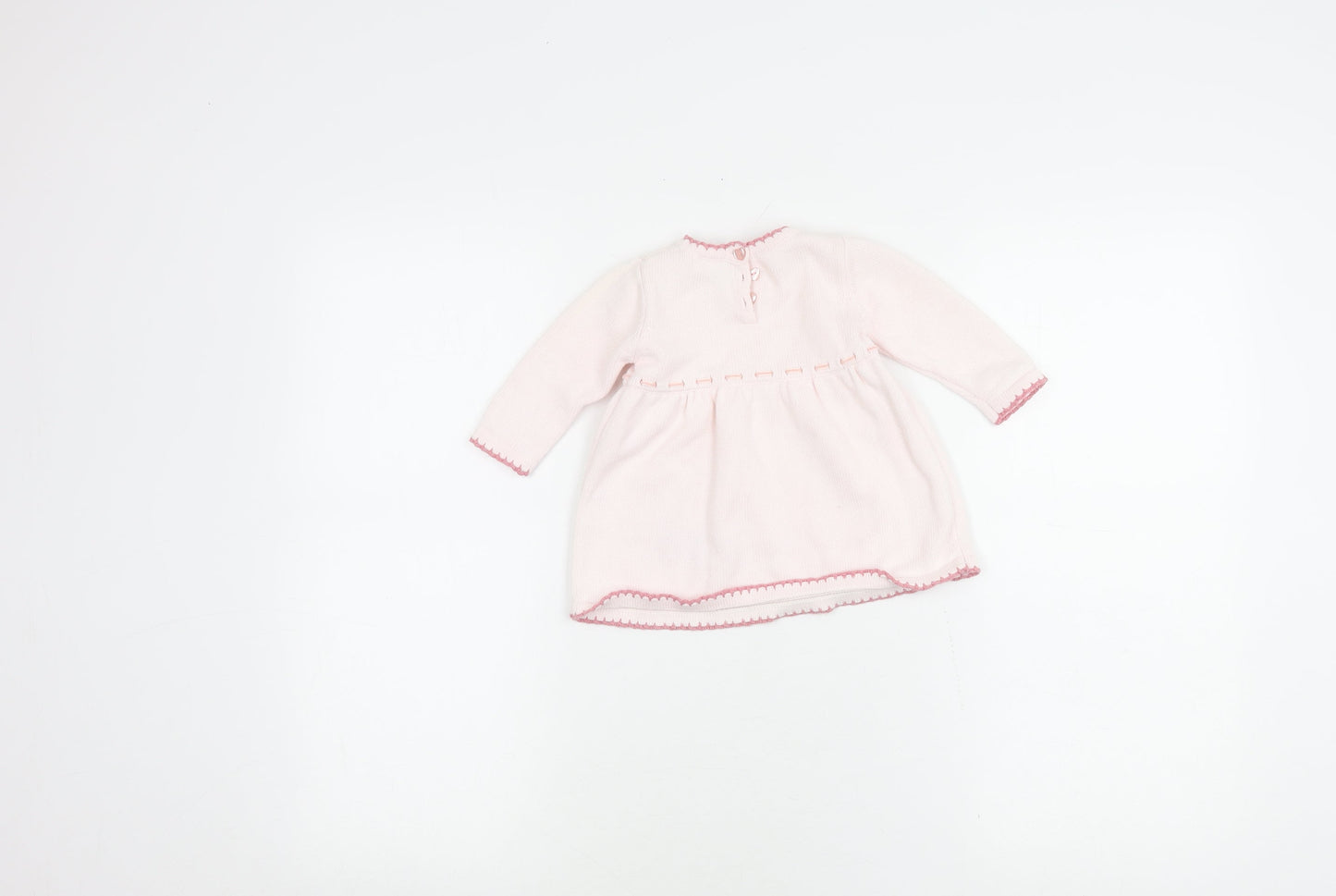 Dylan & Abby Girls Pink Floral Dress 3-6 Months