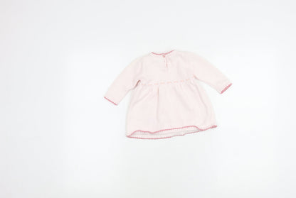 Dylan & Abby Girls Pink Floral Dress 3-6 Months