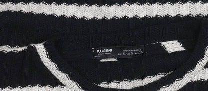 Womens UK Size S Pull&Bear Black  Jumper