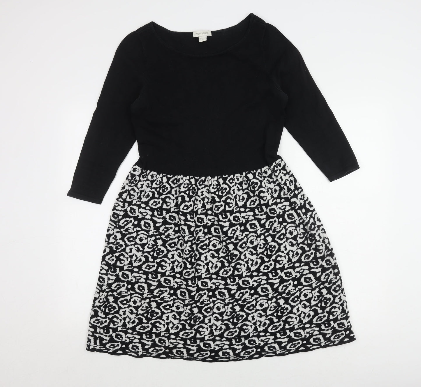 Monsoon Women’s Black A-Line Dress Size 10