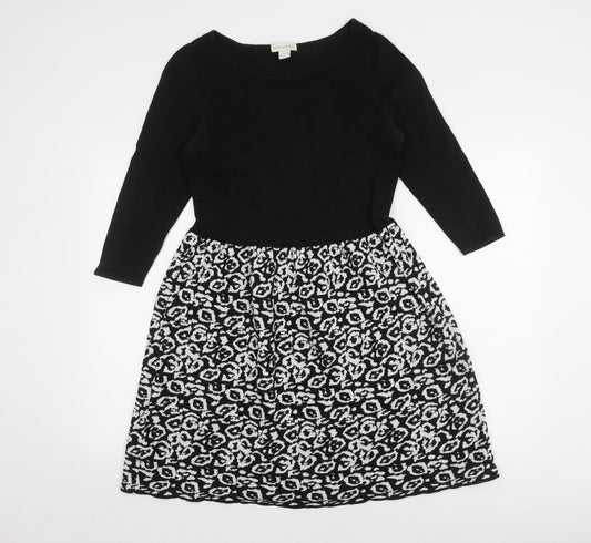 Monsoon Women’s Black A-Line Dress Size 10