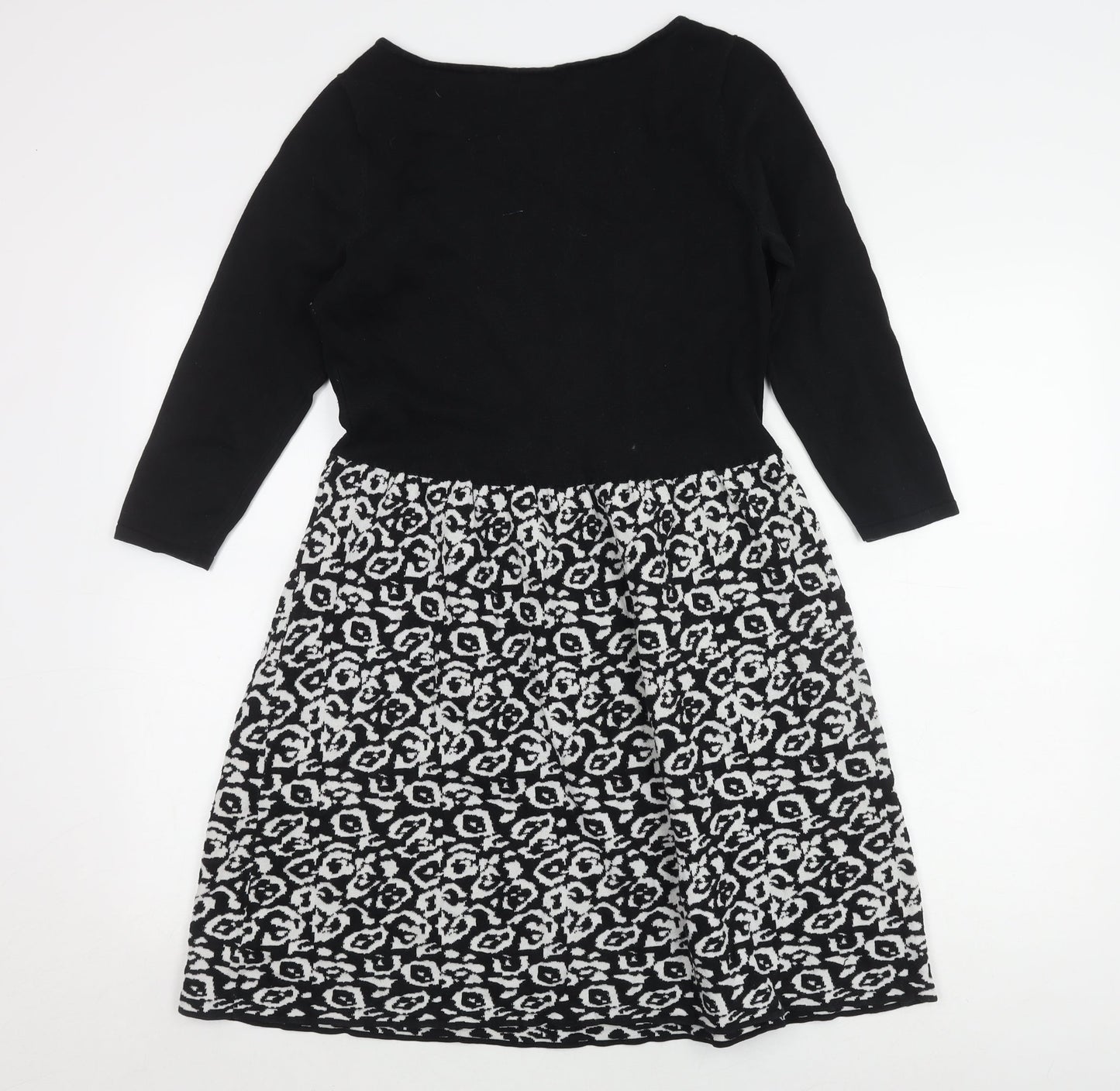 Monsoon Women’s Black A-Line Dress Size 10