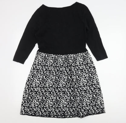 Monsoon Women’s Black A-Line Dress Size 10