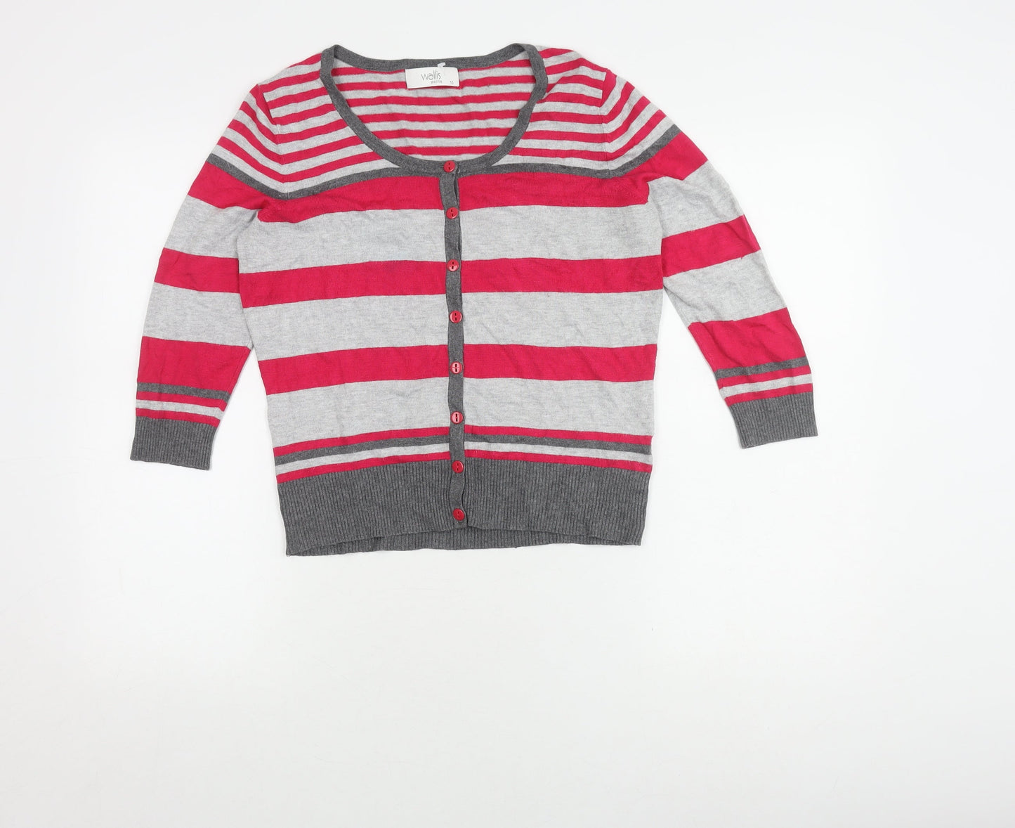 Womens UK Size 10 Wallis Multicoloured Cardigan Jumper