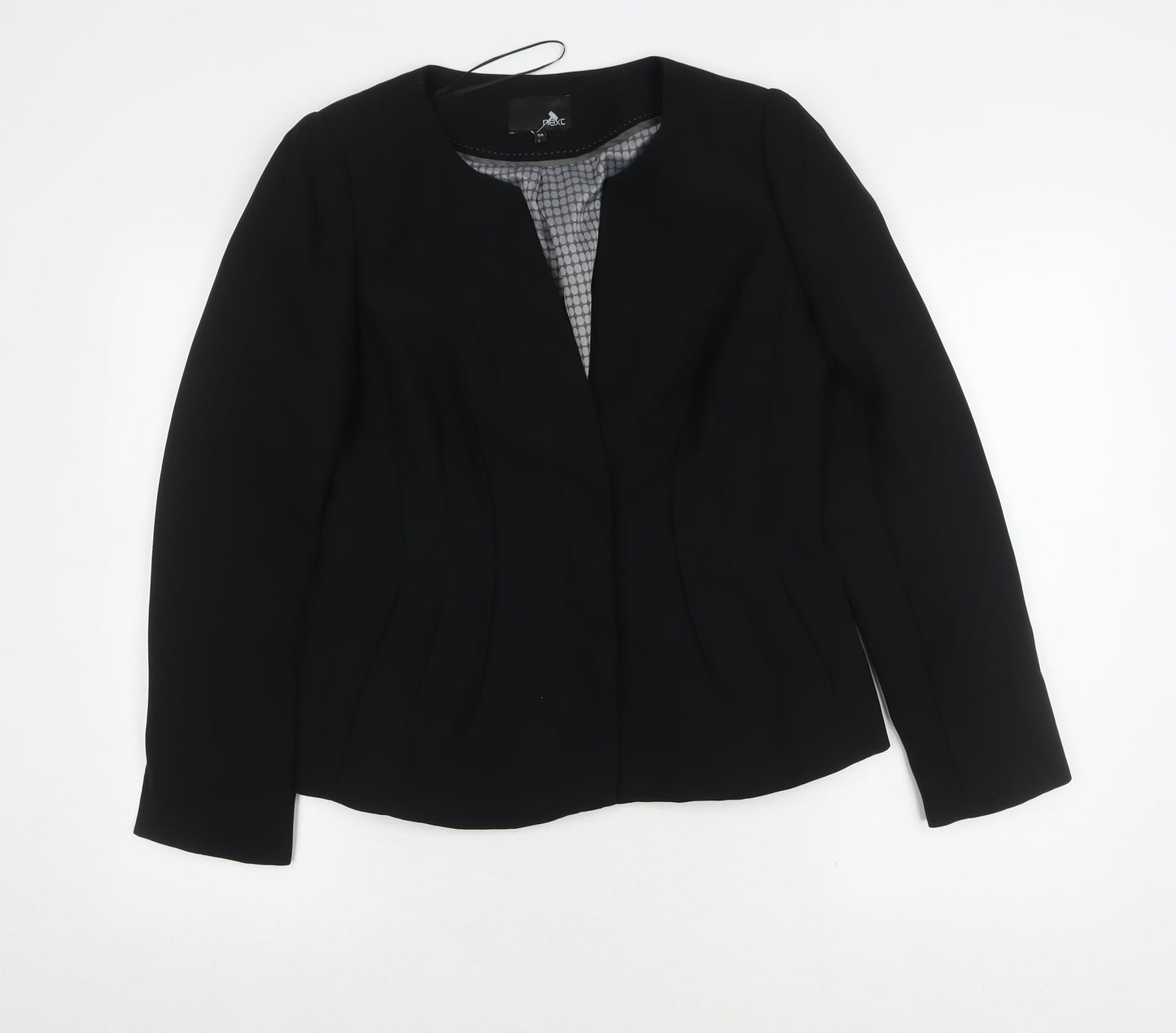 Next Women's Black Suit Jacket Size 12 Regular